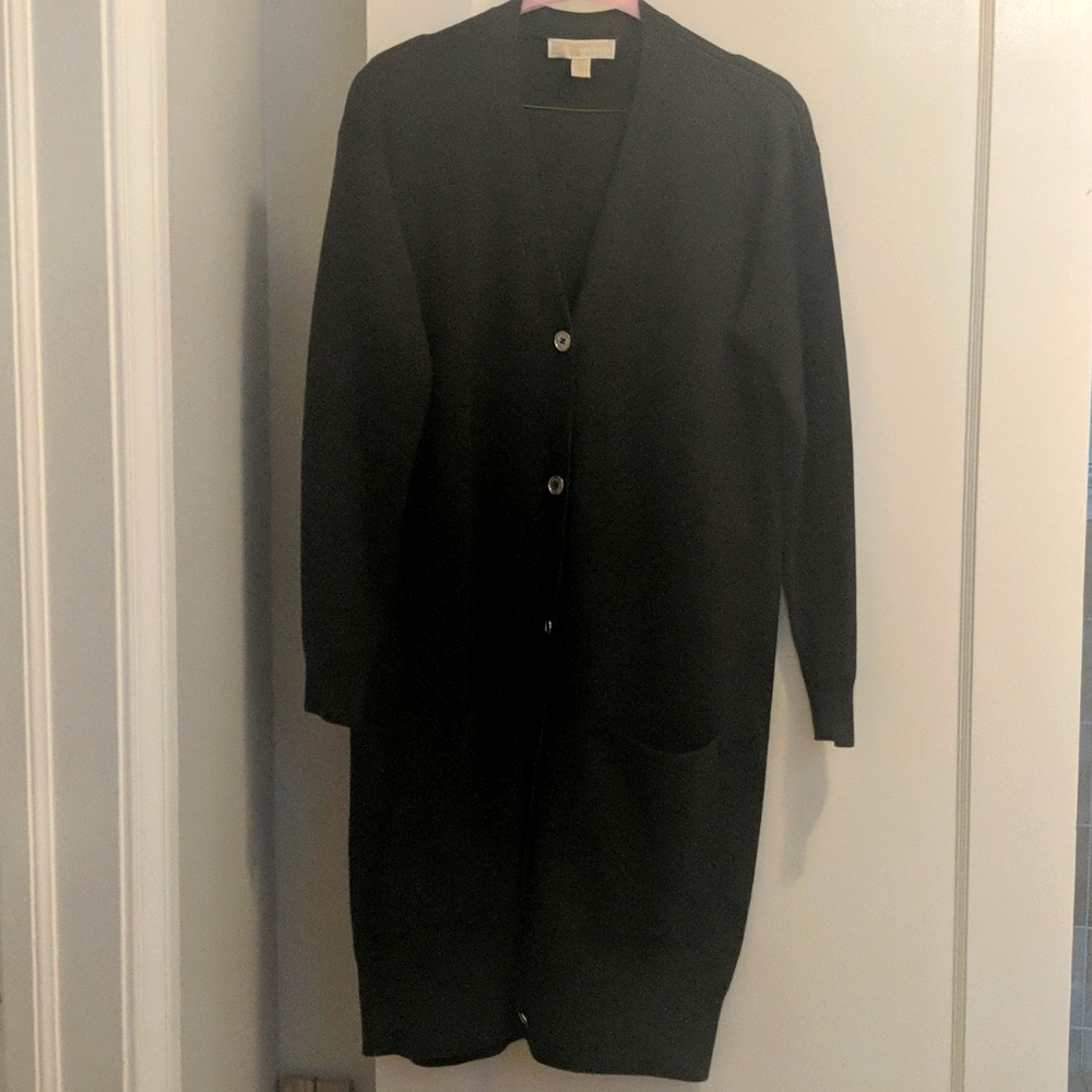 Michael Kors Sweater Cardigan/Dress Charcoal grey